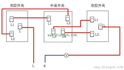 问一个三控开关的问题