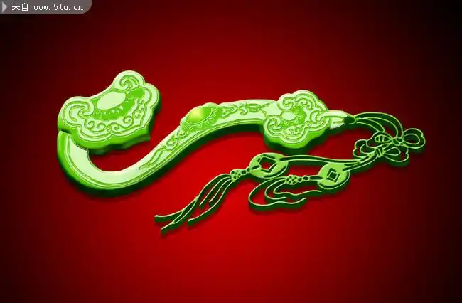 玉如意psd分层素材