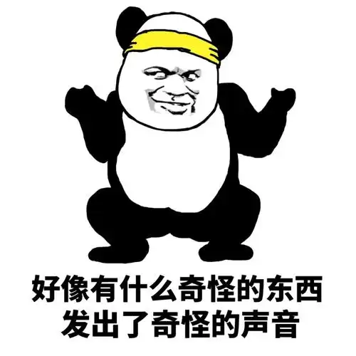 好像有什么奇怪的东西发出了奇怪的声音斗图表情包-表情ucehffj-爱斗