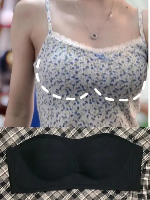 不会掉的无肩带内衣大小姐妹快去穿