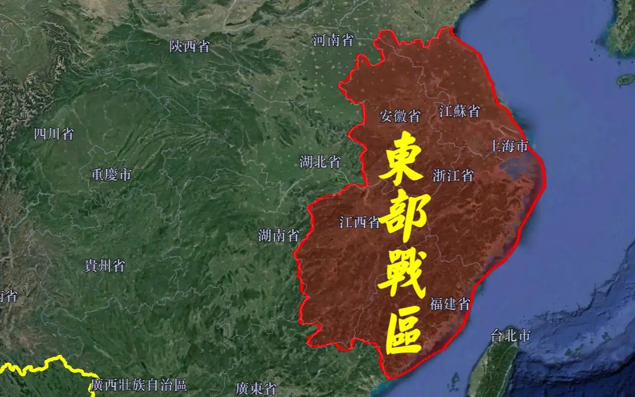 东部战区在哪里为何如此重要