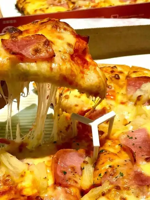 这个羊毛一定要耗啊刚刚点了个外卖必胜客pizza,59块买一送一,分量好