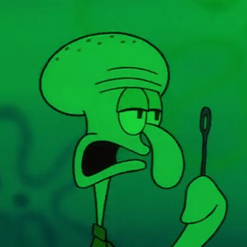 海绵宝宝--头像--绿色控