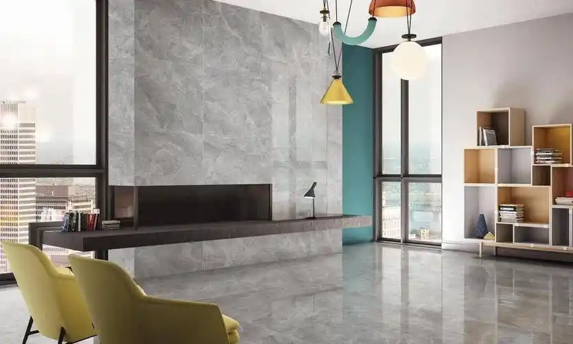 2021年双流行色,高端定制品牌伊莉莎白瓷砖灰黄空间如何搭?