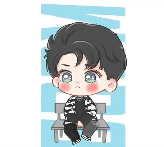 王一博超话#王一博六一q版海报#|#王一博#电影可以重放,童年无法重来