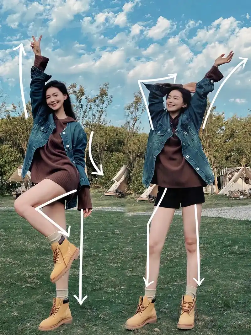 拒绝罚站74闺蜜万能姿势不重样!姐妹们,外出拍照怎么摆动作?