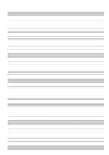 泰语写作练习格式纸