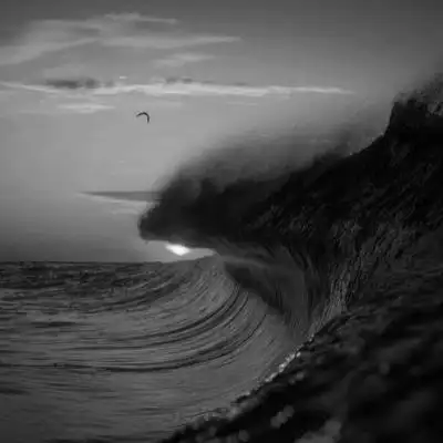 黑色微丧背景图我见过你很爱很爱我的样子