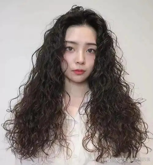 长发烫全头极具风情