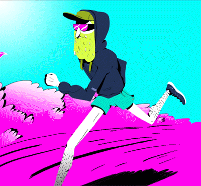 耐克奔跑运动帅气gif动图_动态图_表情包下载_soogif