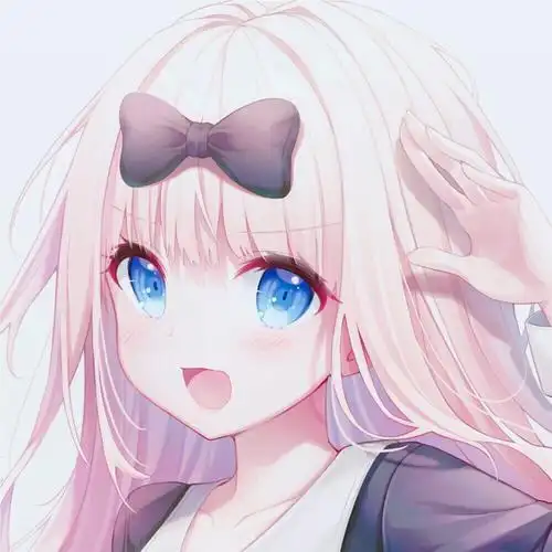 唯美女生清新精致可爱二次元动漫女头