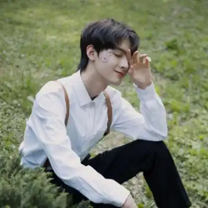 森系帅气小清新干净男生头像真人有气质的