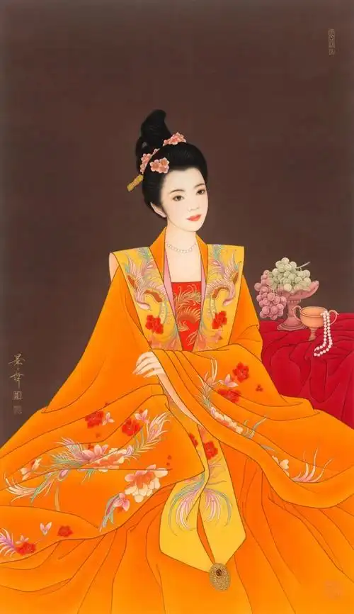 中国红丨崔景哲工笔画展_腾讯新闻