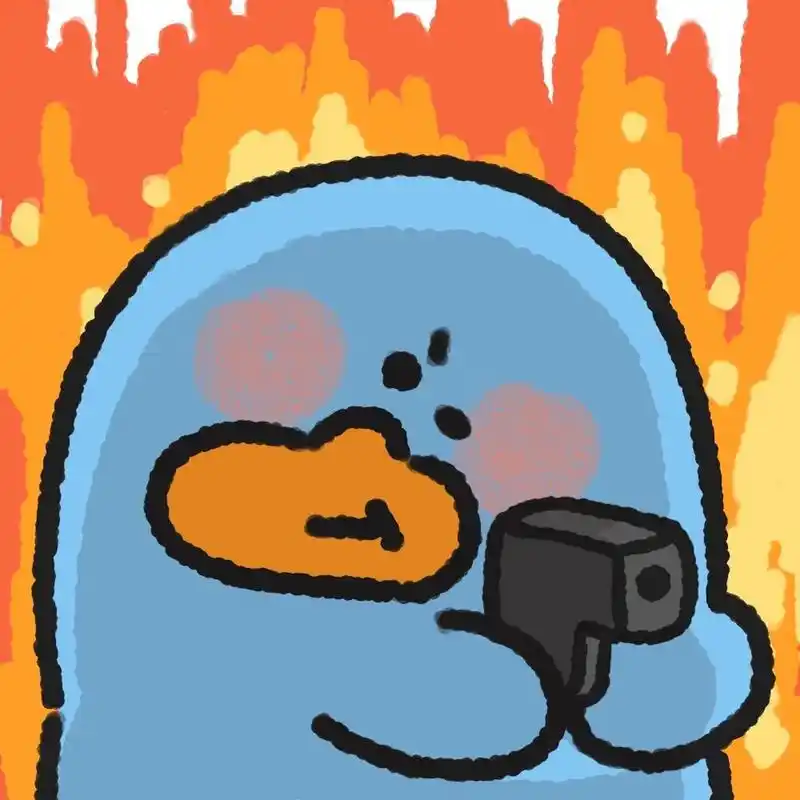 一看就不好惹的头像 谁敢惹我就biubiubiu～ (这是小蓝鸭第四弹表情包