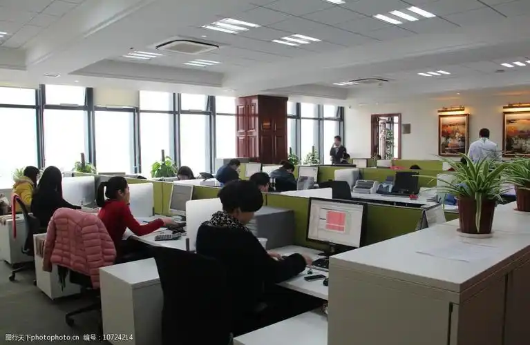 现代办公环境图片图片-图行天下图库