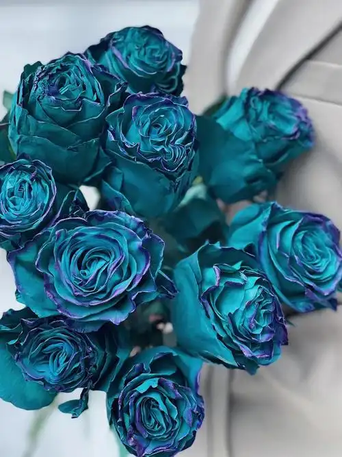 整个世界的颜色,都随你而来…#lareveuse宁波花店  #厄瓜多尔玫瑰