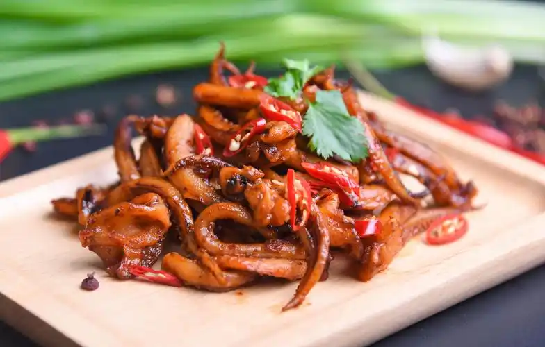 产品拍摄后期-香辣鱿鱼须