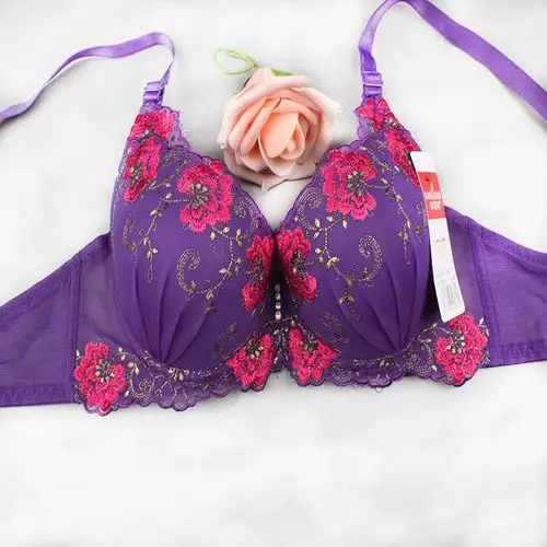新款上市 内衣批发 康丽宝聚拢调整文胸 花朵刺绣时尚精品