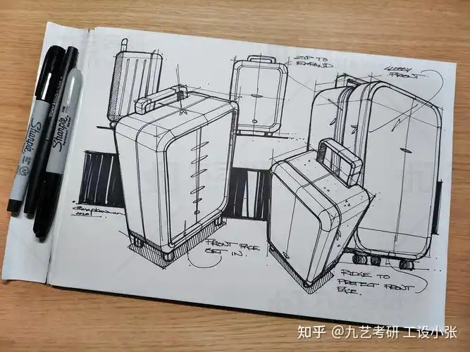 工业设计手绘bowman手稿