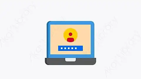 图片素材-014-密码password扁平卡通网页设计元素图标