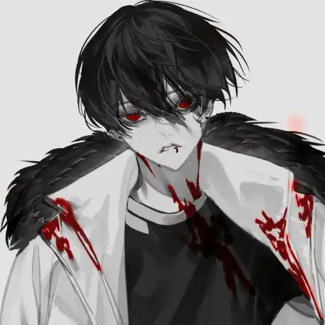 动漫头像:黑暗高冷系列