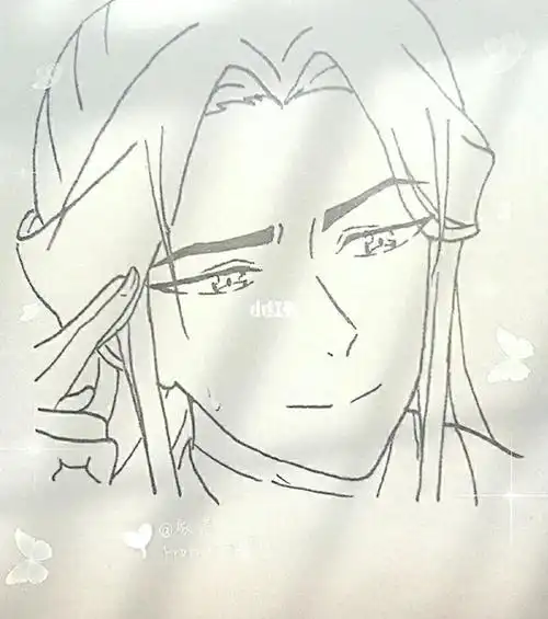 谢怜临摹完成了摆烂