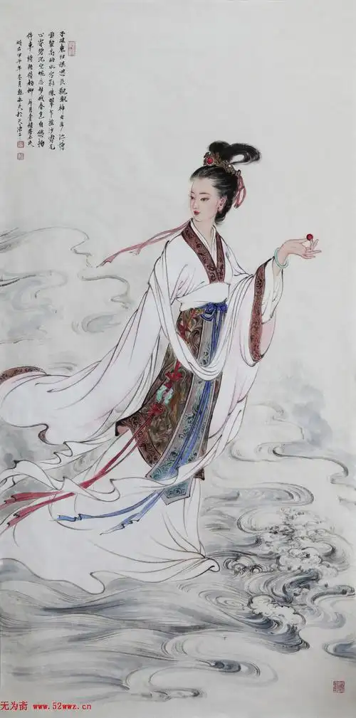 赵永夫工笔人物古代仕女画欣赏(2)