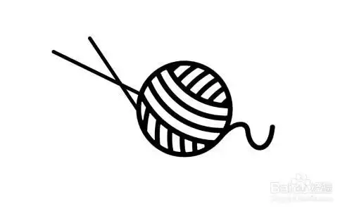 一步一步教你画出毛线团简笔画-百度经验