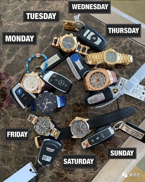 原创海外富二代发个朋友圈太拼了