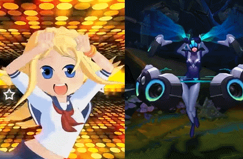 lol中那些源自日本的舞蹈剑圣原版最魔性