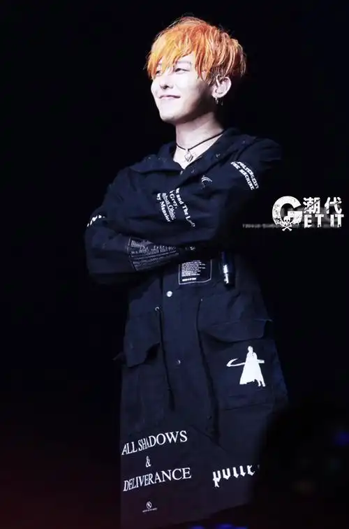 bigbang衣服gd权志龙演唱会同款外套中长款长袖秋冬夹克风衣loser