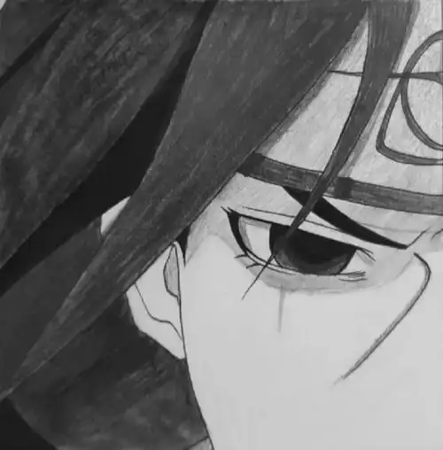 初学者 宇智波鼬 画画的第十天