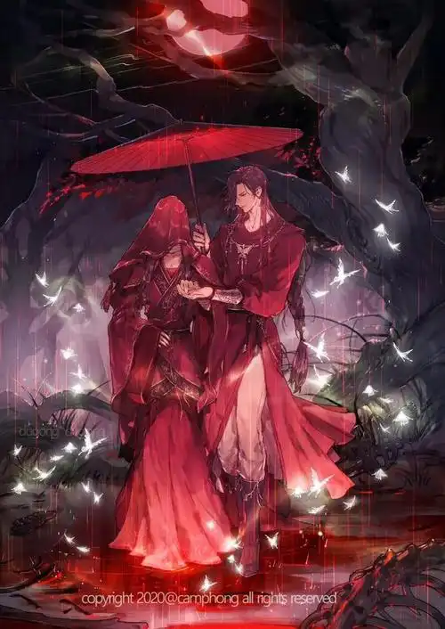 《天官赐福》壁纸,神武道惊鸿一瞥,一念桥逢魔遇仙