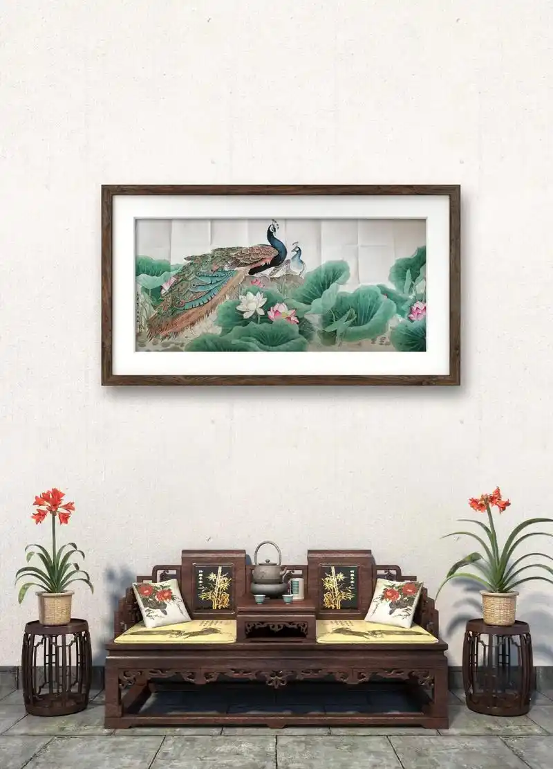 富贵和美#四尺整张 中国画#工笔画  - 抖音