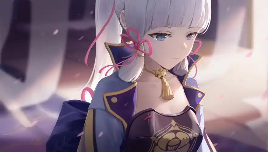 原神 神里绫华4k电脑高清壁纸_4k动漫图片_彼岸图网pic.netbian.com