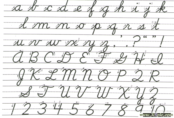 学识网 问答 综合作业问答 题目: 怎么可以写出漂亮的英文 花体字