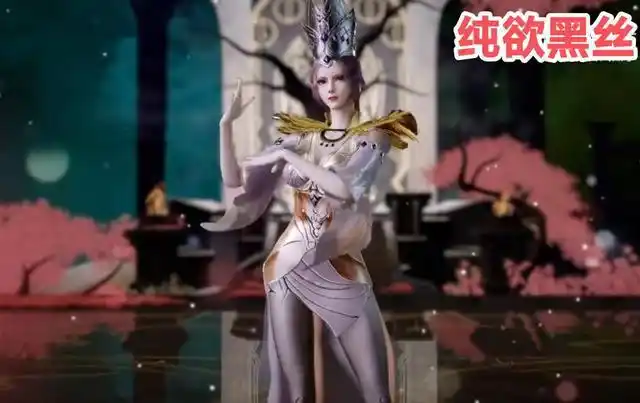 比比东少儿不宜照来袭,网友自制纯欲黑丝,布料很少很能露