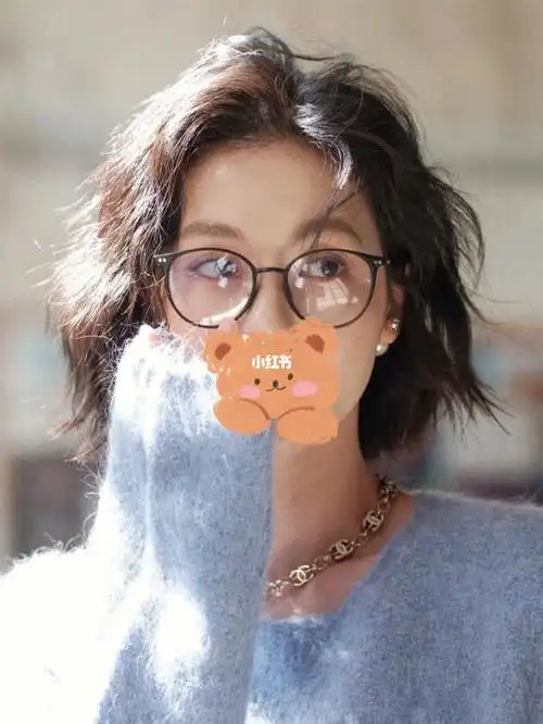 女生短发烫发法式蛋卷头慵懒文艺又显发量