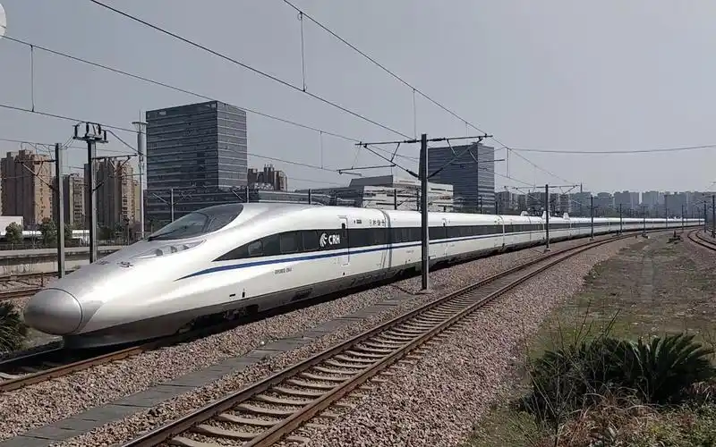 【铁路随拍】 杭州东站的 和谐号 crh380b/380al杭州东站发车  重连