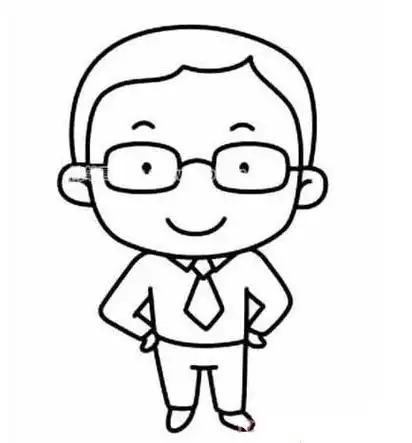 建筑亭子怎么画 建筑亭子简笔画画法步骤教程人物爸爸简画爸爸妈妈