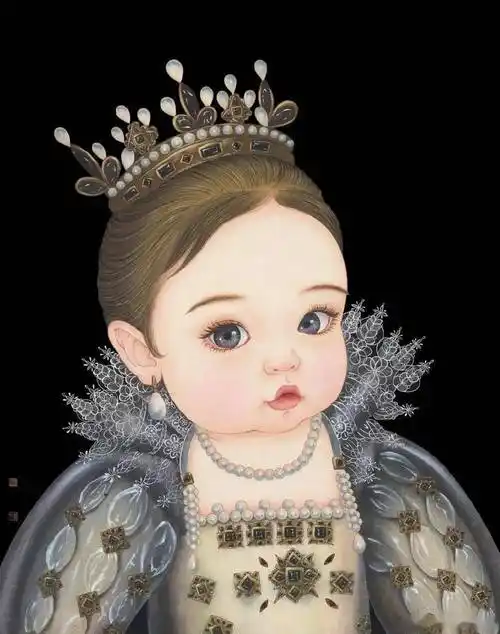 世界名人名画萌娃版这位画家笔下的萌娃把世界名人名画模仿了个遍快