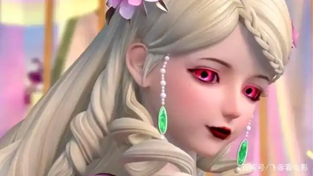 当叶罗丽仙子被黑暗力量入侵后的样子