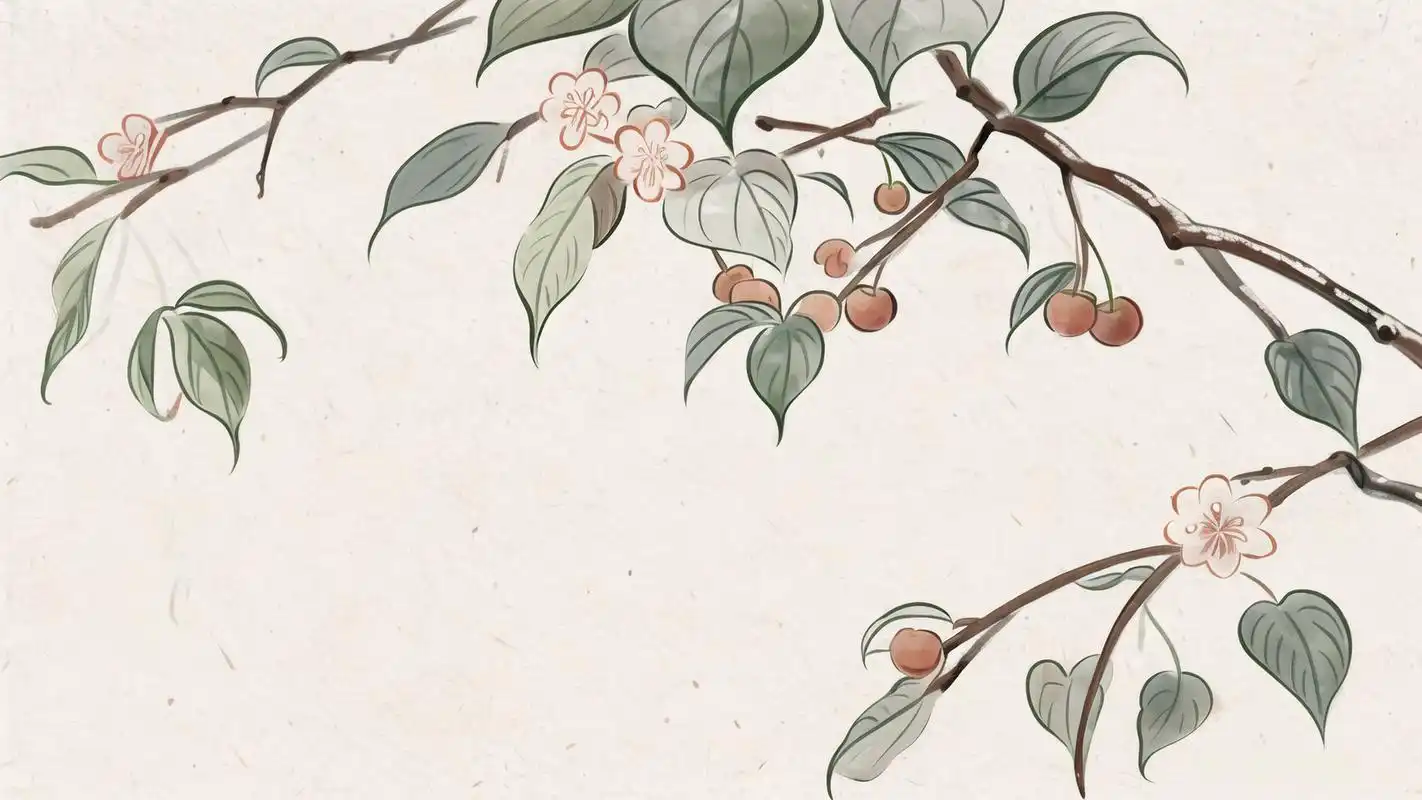 淡雅可爱花朵背景图来啦🌸