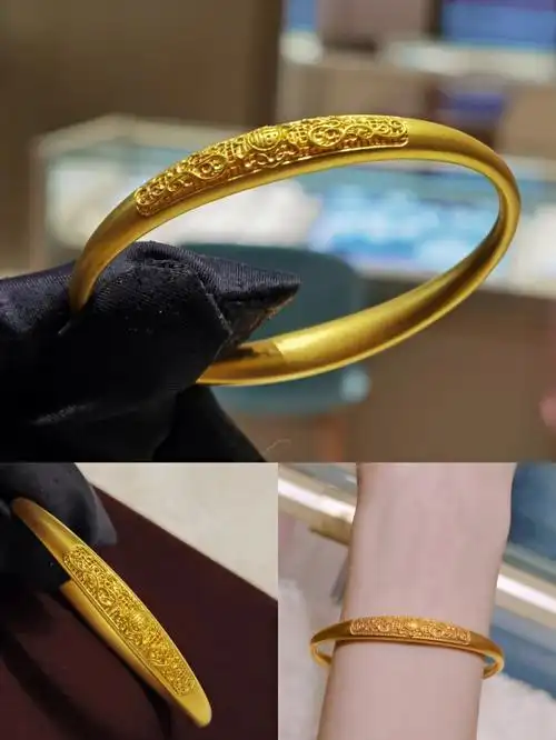 黄金手镯  #手镯  #周大福传承  #周大福黄金