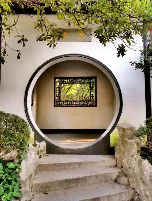 花窗,中国特有的意境美_园林