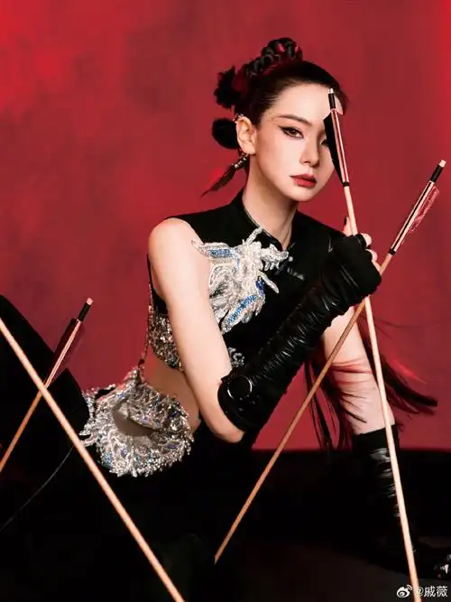 戚薇侠女执箭##戚薇四公舞台