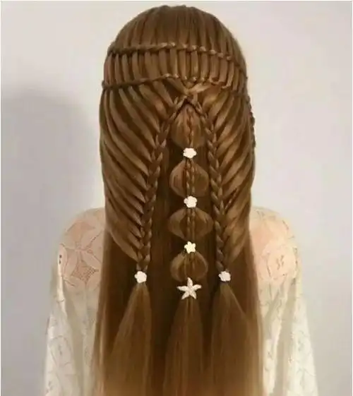半扎半散古风发型,比较复古风的发型女生(让你的古装发型一年都不重样