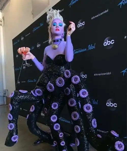 katyperry变身史上最美乌苏拉选择扮乌苏拉背后原因藏心思