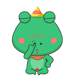 小青蛙挖鼻孔呆萌可爱gif动图_动态图_表情包下载_soogif