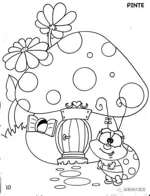 有趣的黑白线条插画 简笔画一样简单黑白简笔画图片大全简单有趣的黑